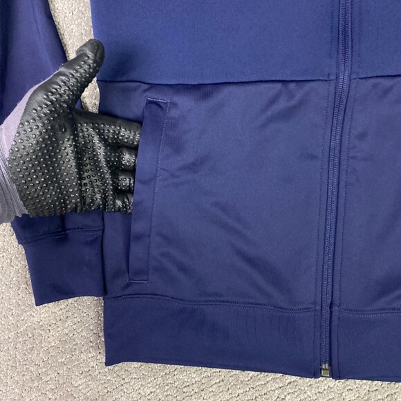 Nike France National Team Football Track Jacket Men's Medium Blue Training Zip - Picture 4 of 10